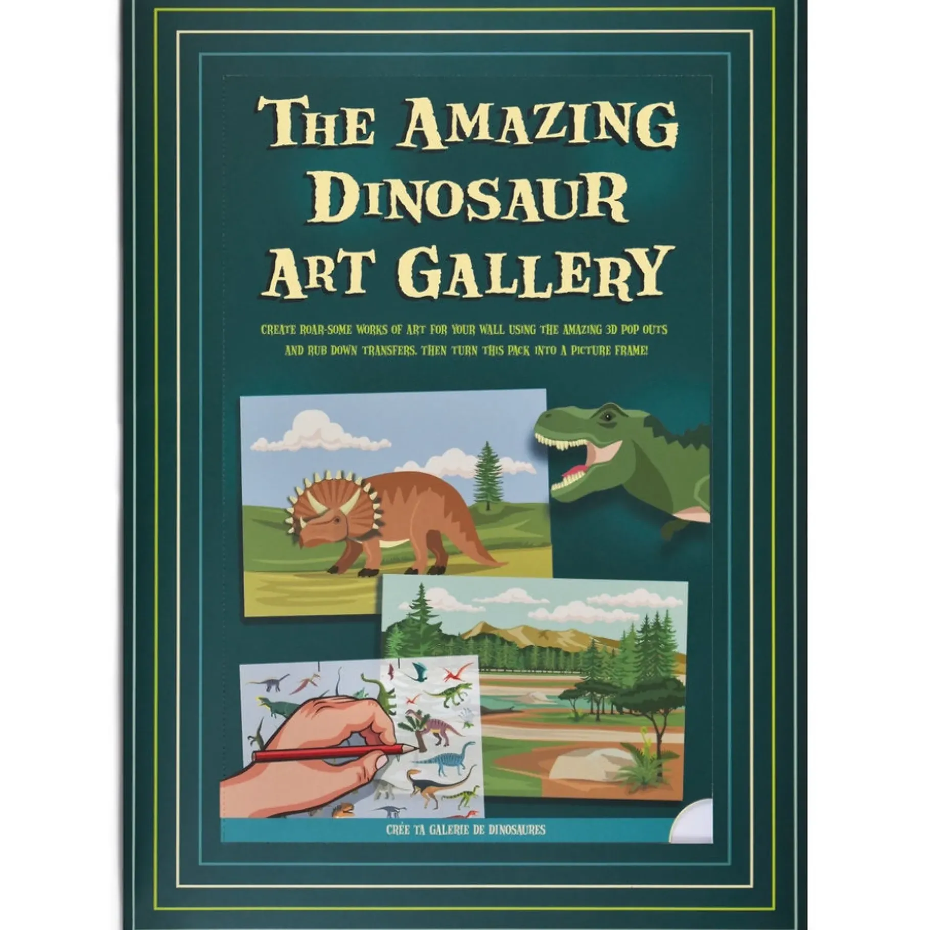 Create Your Own Amazing Dinosaur Art Gallery